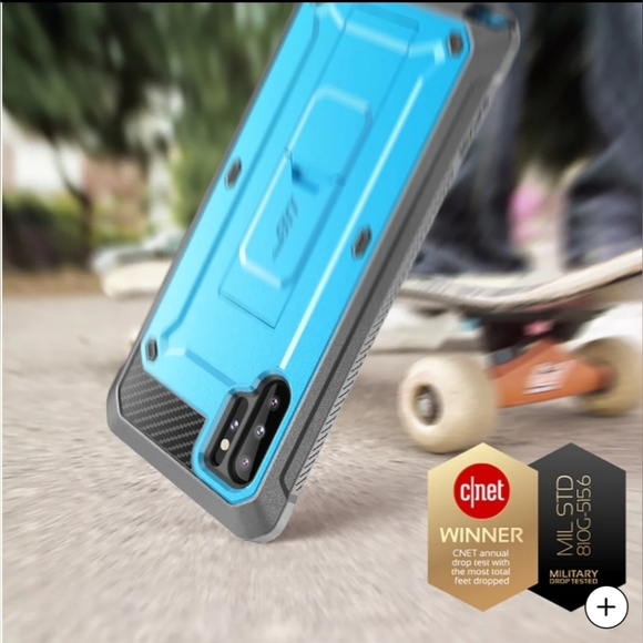 Galaxy Note10 Plus / Note10 Plus 5G Unicorn Beetle Pro Full-Body Rugged Case-Blu - Picture 4 of 6